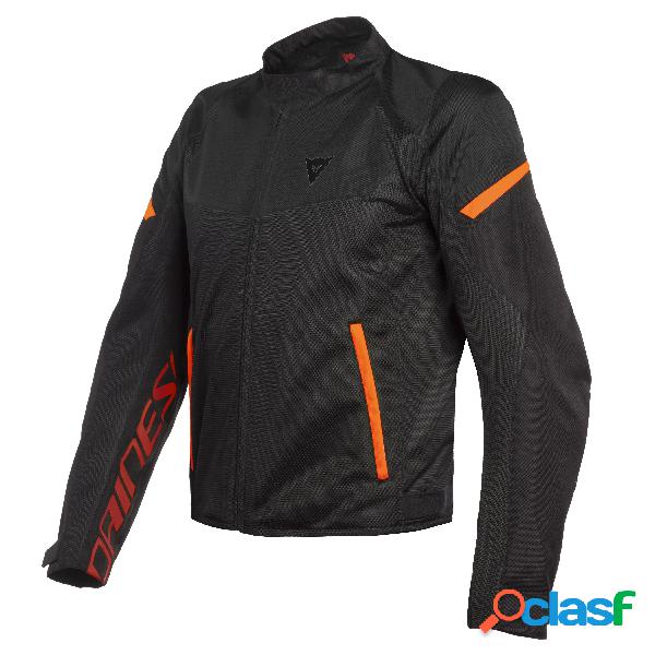 Giacca moto estiva Dainese BORA AIR Nero Rosso Fluo