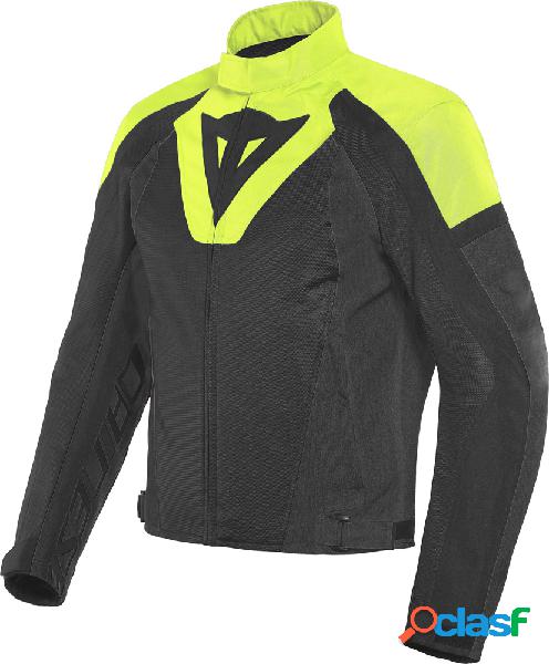 Giacca moto estiva Dainese Levante Air Nero Giallo Fluo Nero