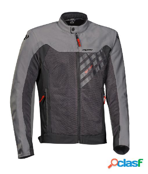 Giacca moto estiva Ixon ORION Antracite Grigio Rosso