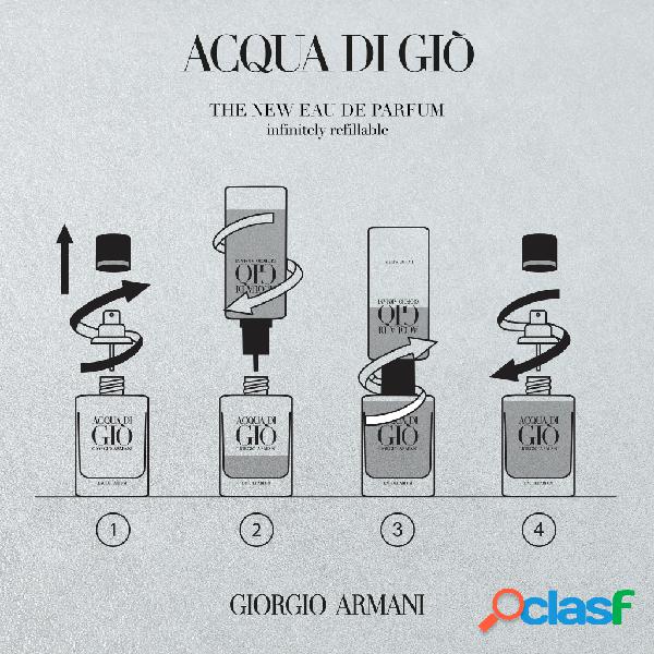 Giorgio armani acqua di giò eau de parfum 150 ml ricarica