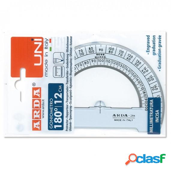 Goniometro Uni - 180gradi - 12cm - Arda