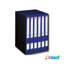 Gruppo Registratori Mec 3 Sestetto Ccartellette Blu 23X32Cm,