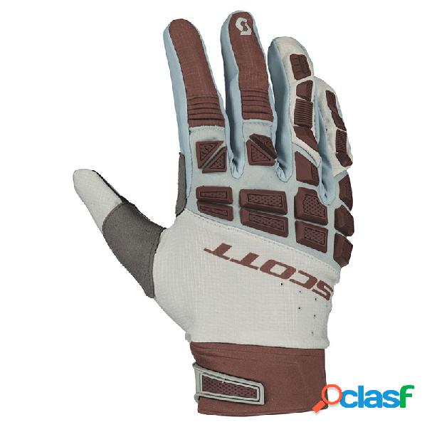 Guanti cross Scott X-Plore Pro Grigio Marrone