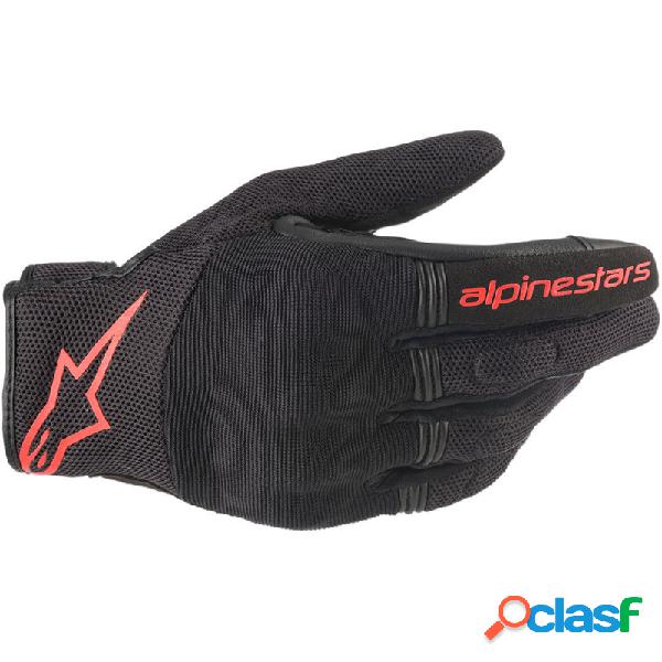 Guanti moto Alpinestar Copper nero/rosso