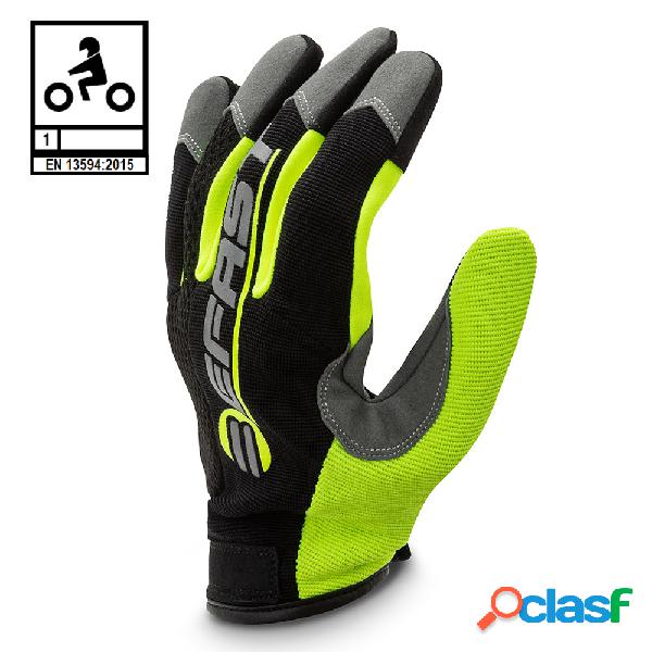 Guanti moto estivi Befast DARING CE Certificati Nero Giallo