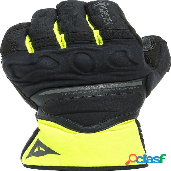 Guanti moto invernali Dainese NEMBO GORE-TEX Nero Giallo