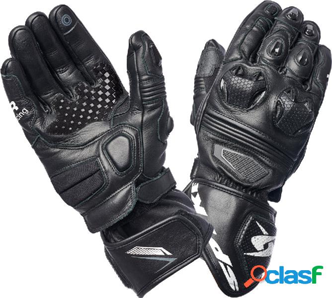 Guanti moto pelle Spyke TECH RACE Nero