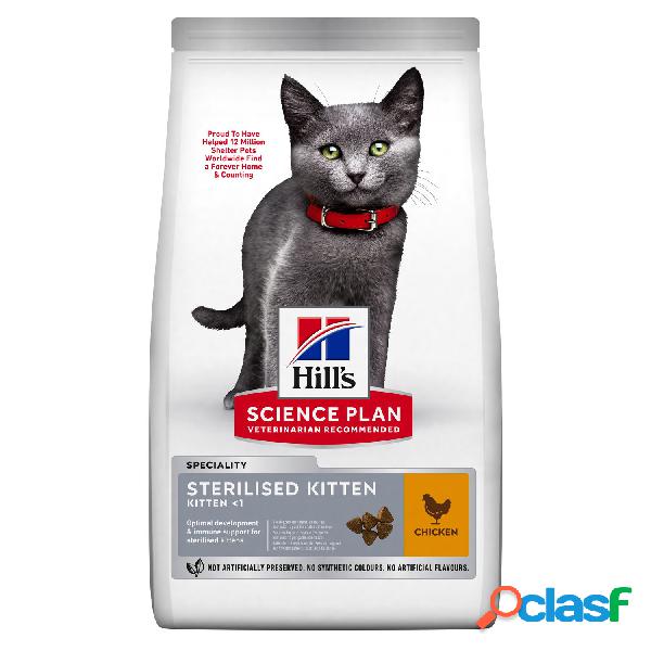 Hills Science Plan Kitten Sterilised con Pollo 1,5 kg
