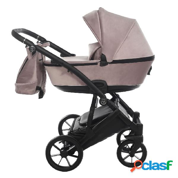 Junama Space Velur 3 in 1 Rosa Telaio Nero