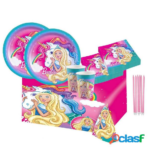 KIT N.24 BARBIE DREAMTOPIA CON CANDELINE