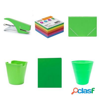 Kit Scrivania Scatto Small colore verde