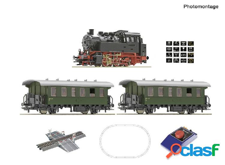 Kit di avviamento analogico H0 locomotiva a vapore BR 80 con