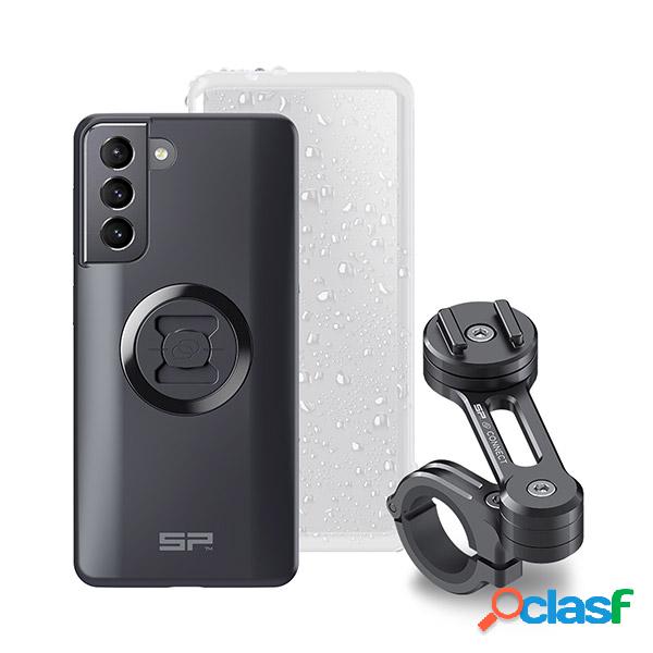 Kit supporto porta smartphone Samsung S21 da manubrio +