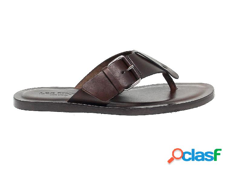 LEO PUCCI INFRADITO UOMO LEOP5017 PELLE MARRONE