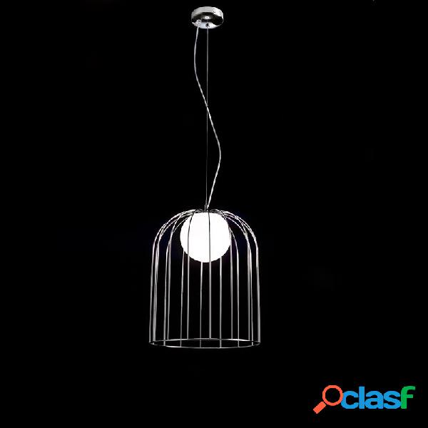Lampada a Sospensione Kluvì Cromo 33 cm - Lampade a