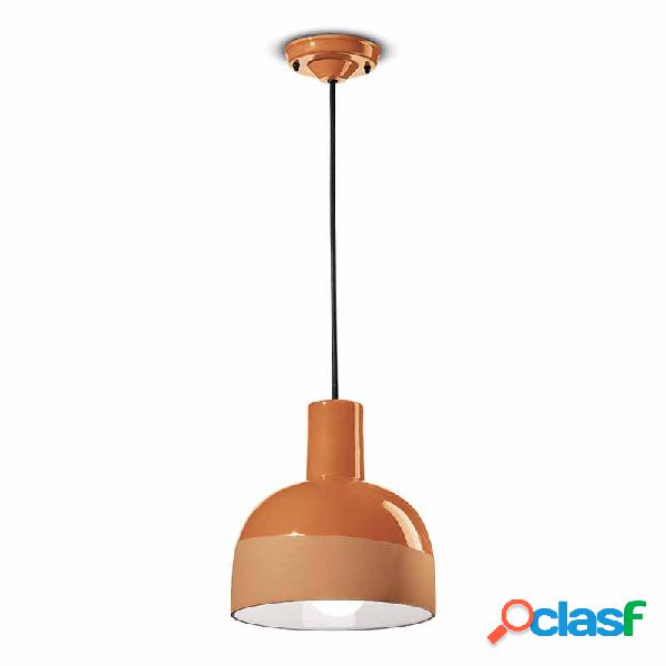 Lampada a sospensione Caxixi Arancio Pesca - Lampade a