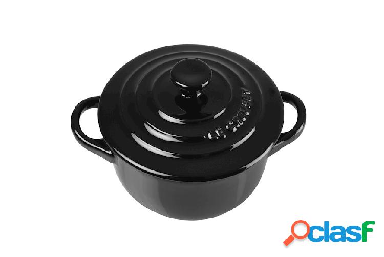 Le Creuset Mini cocotte gres nera nero