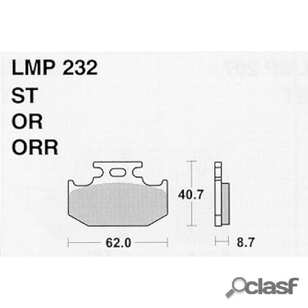Lmp232 orr coppia pastiglie sinterizzate