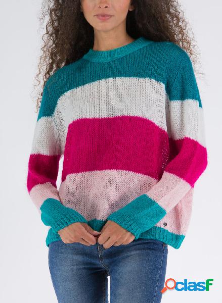 MAGLIONE MULTICOLOR