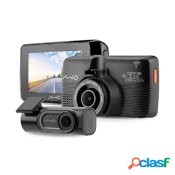 MIO MiVue 798 Dual Pro Dashcam con GPS Max. angolo di