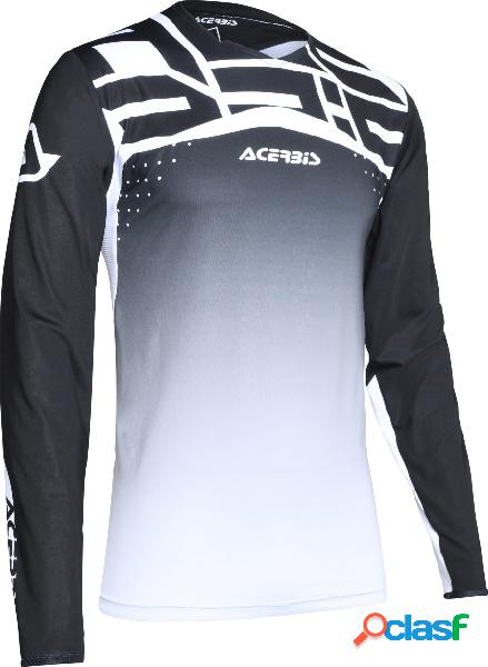 Maglia cross Acerbis X-FLEX SIRIO Nero Bianco