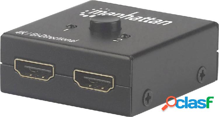 Manhattan 207850 2 Porte Distributore, splitter HDMI 4096 x