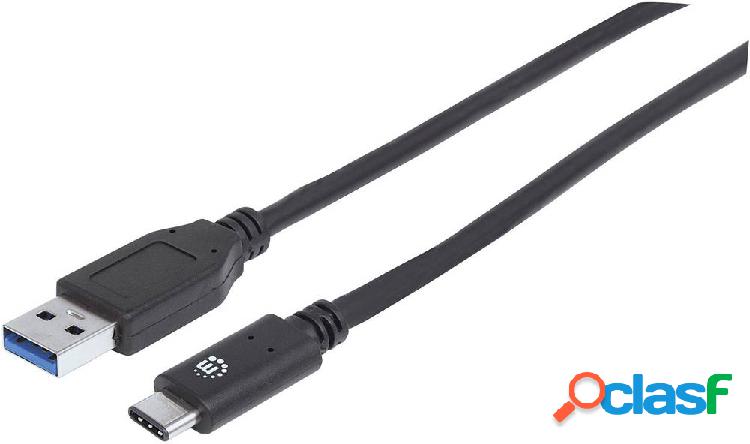 Manhattan Cavo USB USB 3.2 Gen2 (USB 3.1 Gen2) Spina