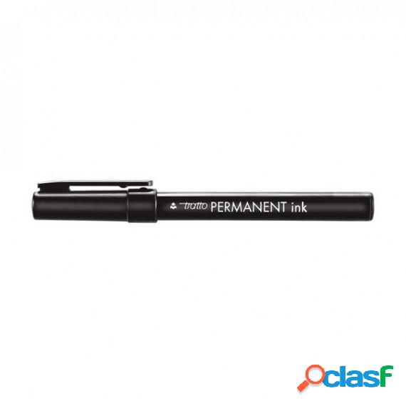 Marcatore Tratto Permanent Ink - punta tonda 2,00mm - nero -