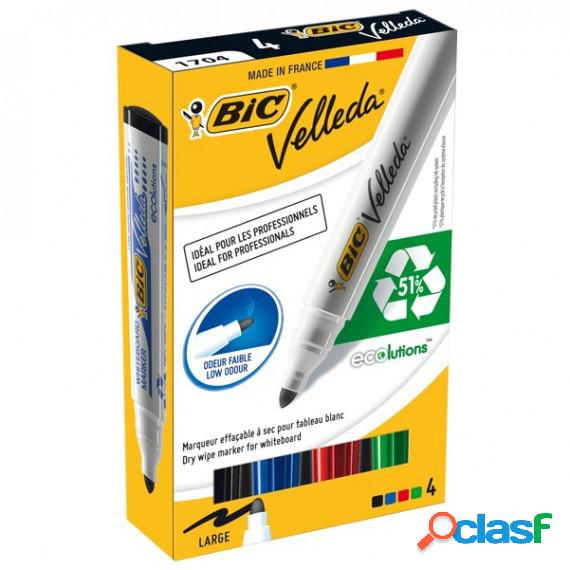 Marcatori Whiteboard Marker Velleda 1701 Recycled BIC -