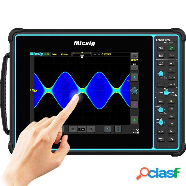 Micsig STO1004 Smart Tablet oscilloscopio 4 Canali 100MHz 1G