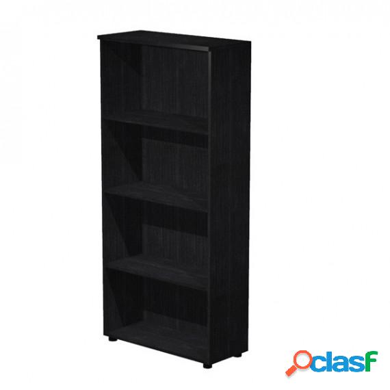 Mobile Easy - alto a giorno - 80x35x180 cm - nero venato -