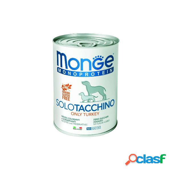 Monge Patè monoproteico solo Tacchino 400 gr