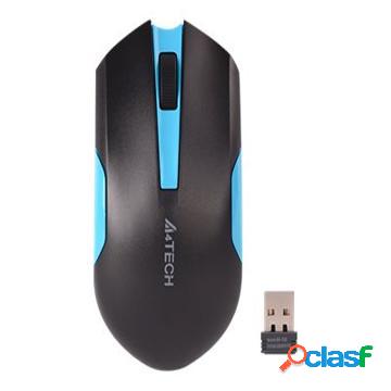 Mouse wireless A4Tech G3-200N - Nero / Blu