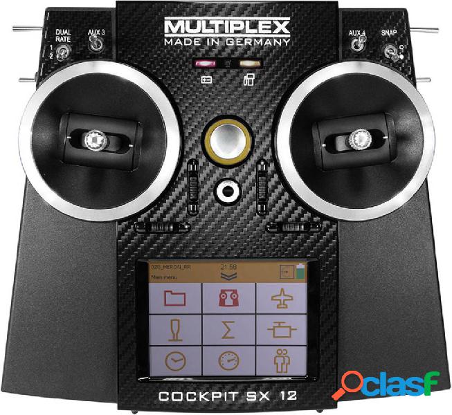 Multiplex SX 12 Radiocomando 2,4 GHz Numero canali: 12