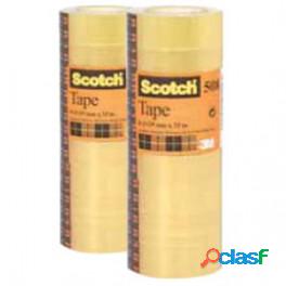 Nastro adesivo Scotch 508 - 19 mm x 33 mt - trasparente -