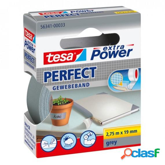 Nastro adesivo telato XP Perfect - 19 mm x 2,7 m - grigio -