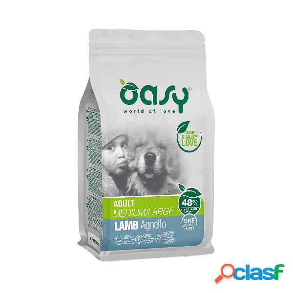 Oasy Dog Adult Medium Large One Animal Protein Agnello 2,5