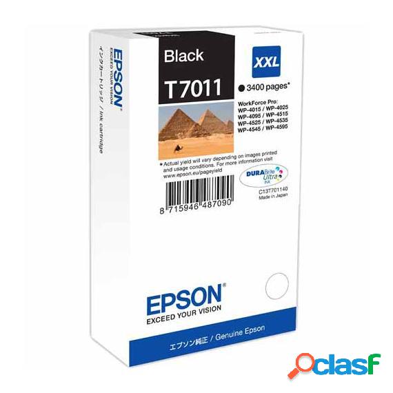 Originale Epson T7011Xxl Nera C13T70114010 Per Epson