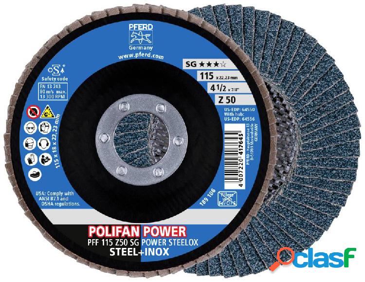 PFERD 67685116 PFF 115 Z50 SG POWER STEELOX Diametro 115 mm