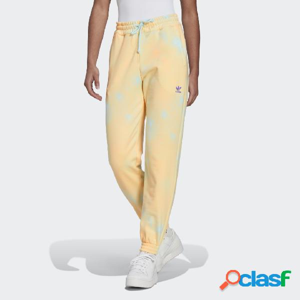 Pantaloni Allover Print Cuffed