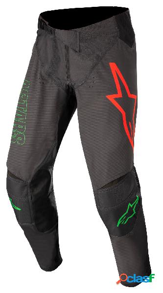 Pantaloni cross Alpinestars TECHSTAR PHANTOM Antracite Verde