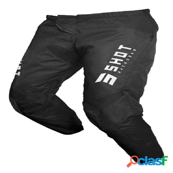 Pantaloni cross Shot CONTACT ZIP 2.0 Nero