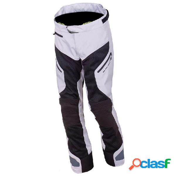 Pantaloni moto estivi Macna Buran Grigio Nero