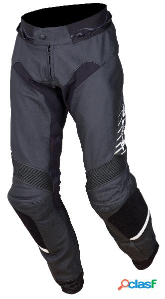 Pantaloni moto pelle Macna Lightning nero