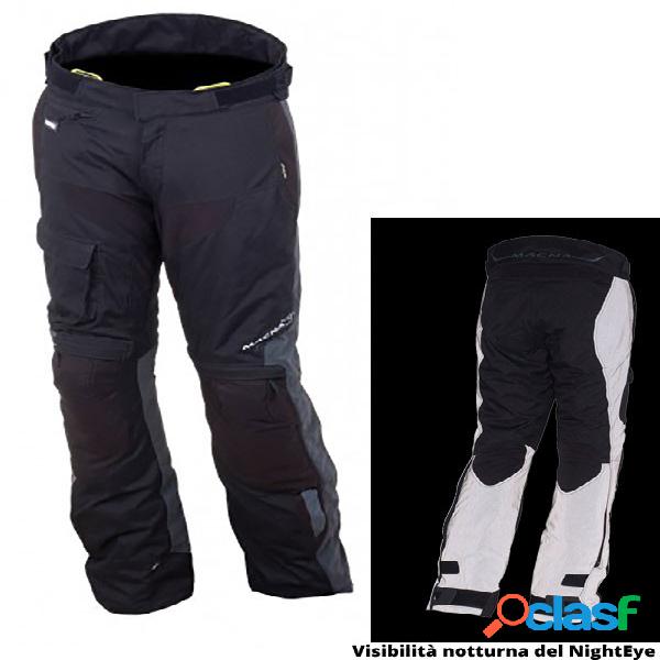 Pantaloni moto touring Macna Fulcrum WP 3 strati accorciato