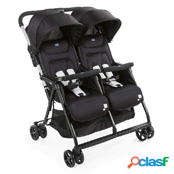 Passeggino Gemellare Chicco Ohlala Twin Black Night