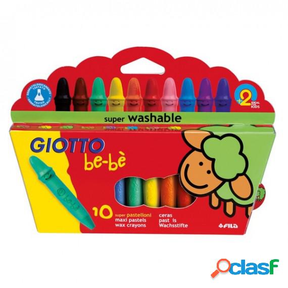 Pastelli cera super - lunghezza 7,5mm con D 11mm - colori