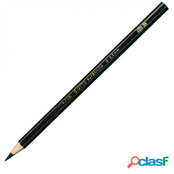 Pastello Supermina - mina 3,8 mm - nero 36 - Giotto