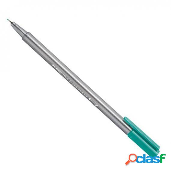 Penna Fineliner triplus - tratto 0,30mm - verde francese -