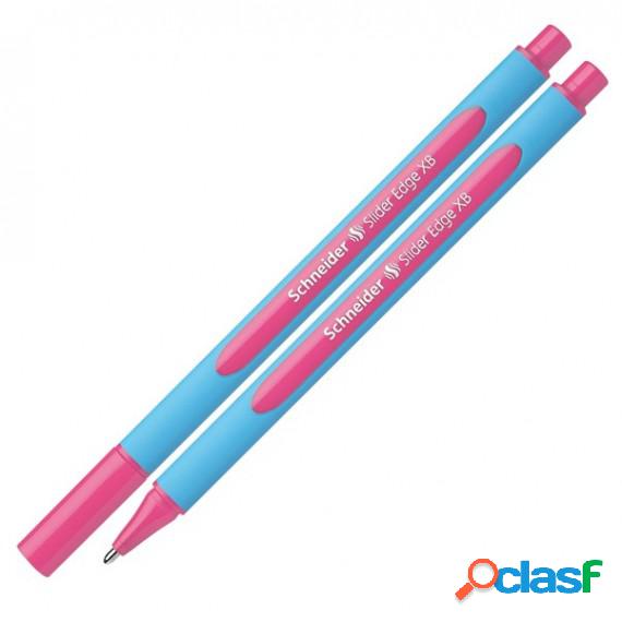 Penna a sfera Slider Edge - tratto XB - rosa - Schneider